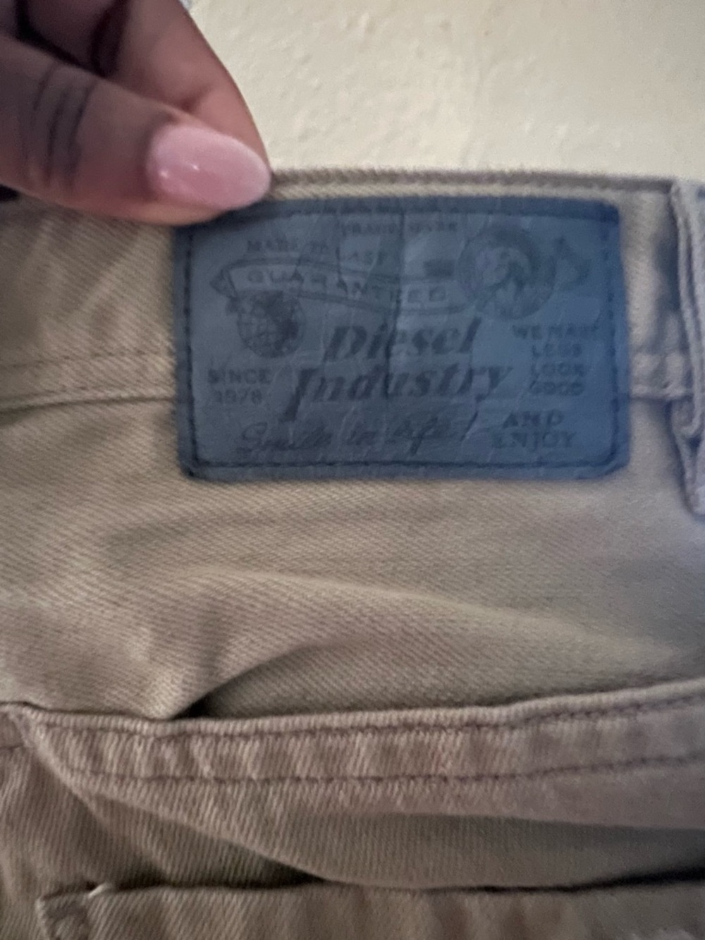 Diesel Tan Khaki Chinos